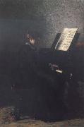 Thomas Eakins Elizabeth at the Piano Spain oil painting artist
